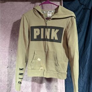 Victoria's Secret Olive PINK Hoodie